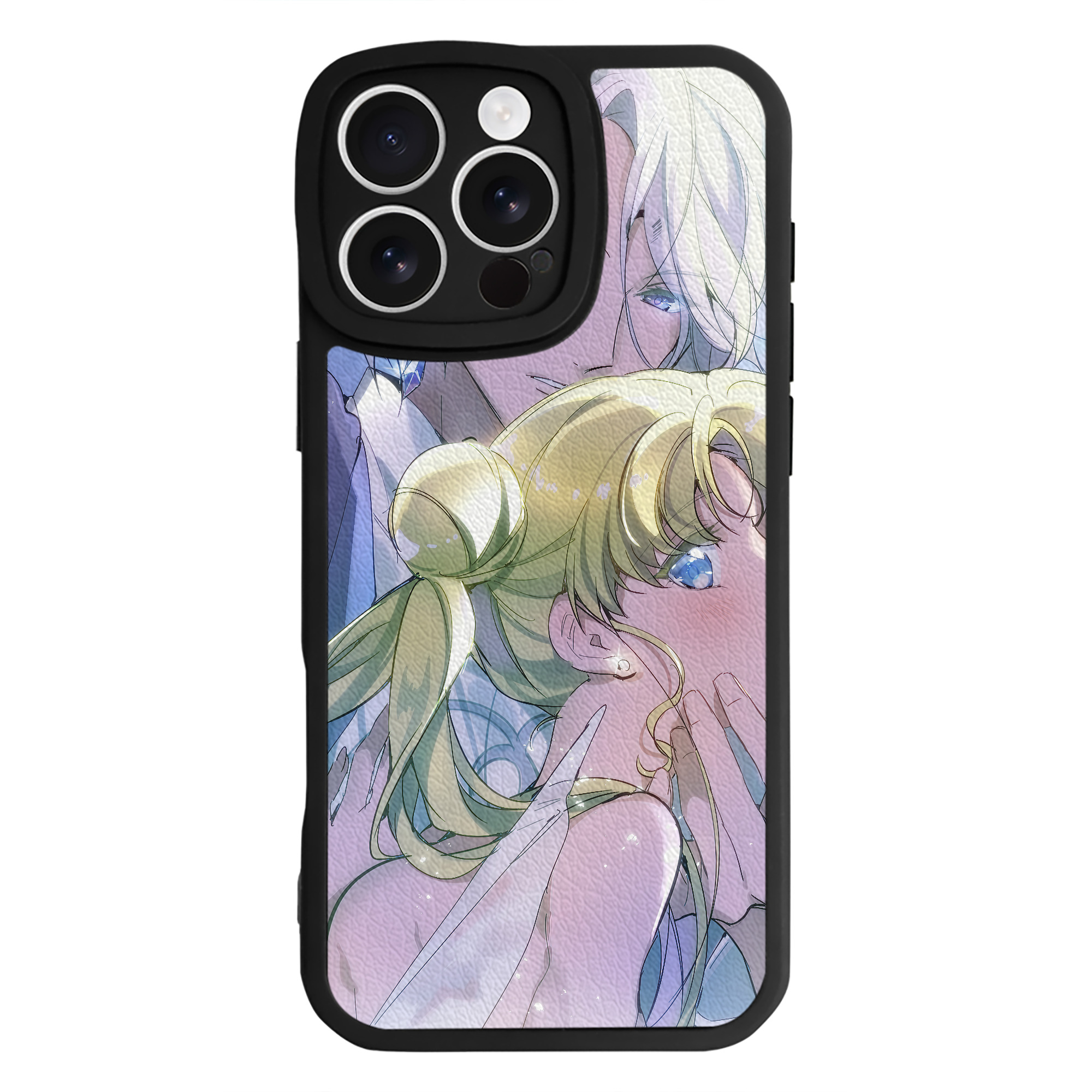 （画像用） 美少女戦士セーラームーン Sailor Moon 【iPhone 16シリーズ対応】シリコンスマホケース（レザー調） 材質：シリコン